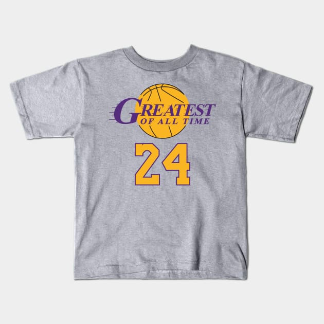 greatest of all time Kids T-Shirt by baybayin